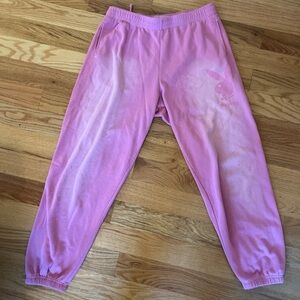 Pink PlayBoy bunny sweatpants women’s great quality loungewear pants joggers